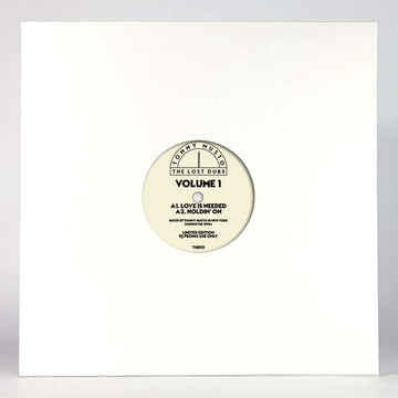 Tommy Musto - The Lost Dubs Vol 1 Vinyl Vinly Record