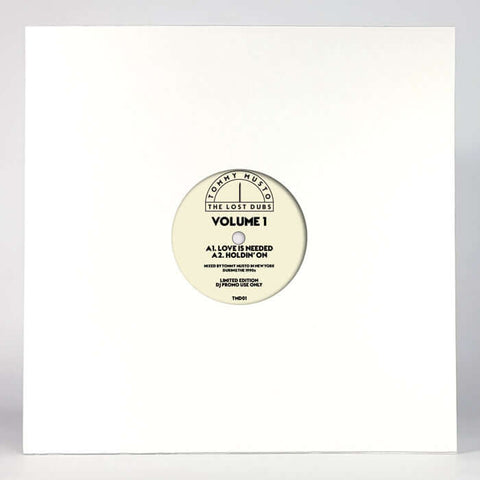 Tommy Musto - The Lost Dubs Vol 1 Vinyl - Vinyl Record