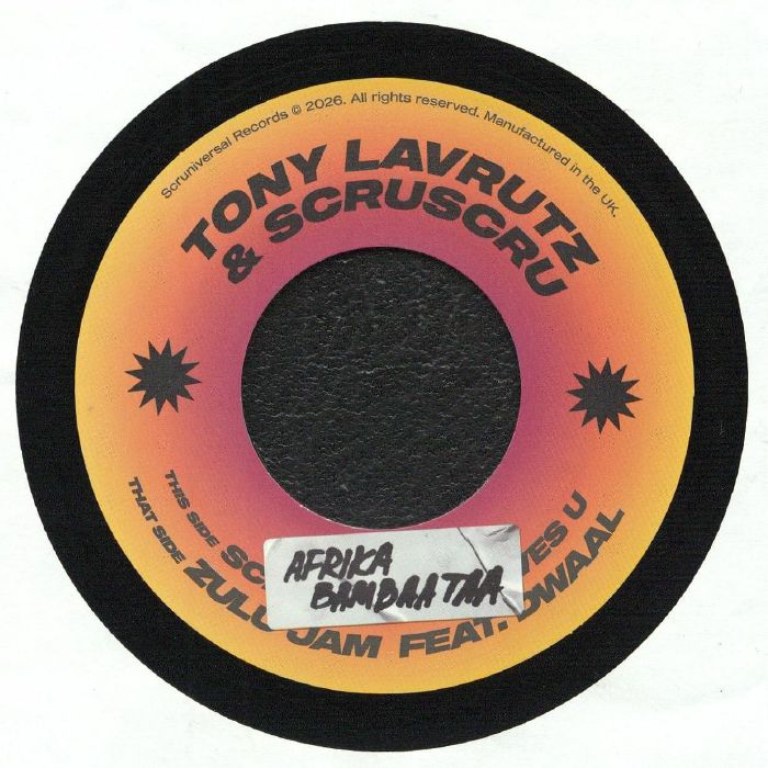 Tony Lavrutz / Scruscru feat. Dwaal - Afrika Bambaataa / Zulu Jam Vinyl