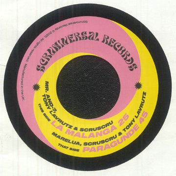 Tony Lavrutz / Scruscru / Mr And 7 / Marelua - La Malanga 25 / Paragunde 45 Vinyl Vinly Record