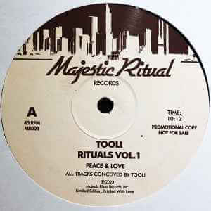 Tooli - Rituals Vol 1 Vinyl Vinly Record