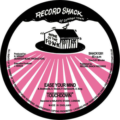 Touchdown - Ease Your Mind Vinyl