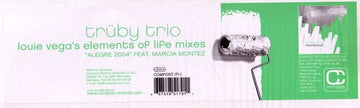 Trüby Trio - Alegre 2004 (Louie Vega's Elements Of Life Mixes) Vinyl Vinly Record