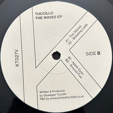 Tuccillo - The Waves EP Vinyl Vinly Record