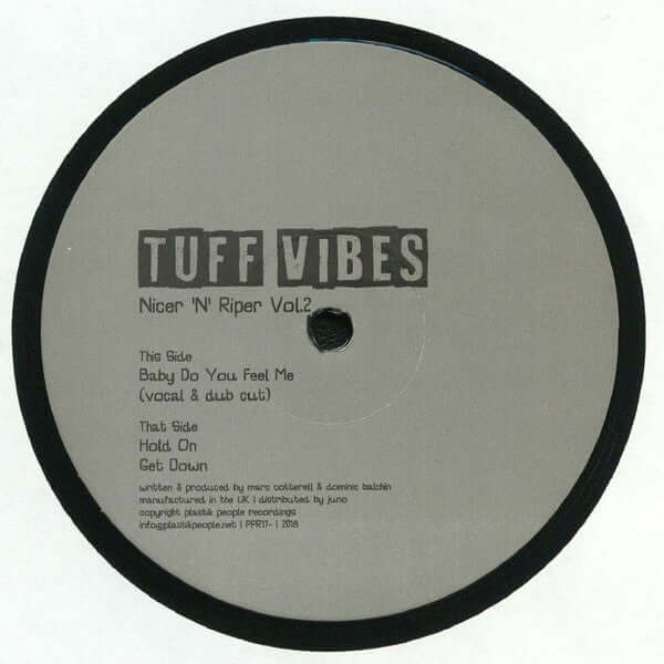 Tuff Vibes - Nicer 'N' Riper Vol 2 Vinyl