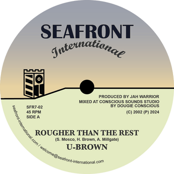 U Brown & Jah Warrior - Rougher Than The Rest Vinyl Vinly Record