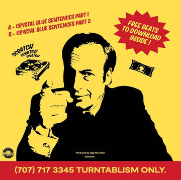 Ugly Mac Beer - Crystal Blue Cuts Vinyl Vinly Record