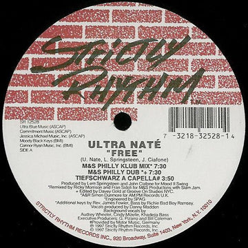 Ultra Naté - Free Vinyl Vinly Record