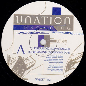 Unation - Dreaming Vinyl Vinly Record