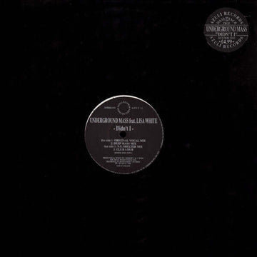 Underground Mass Feat. Lisa White - Didn't I Vinyl Vinly Record