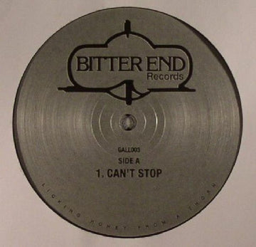 Unknown Artist - Can't Stop Vinyl Vinly Record
