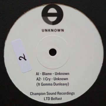 Unknown - I Cry Ep Vinyl Vinly Record