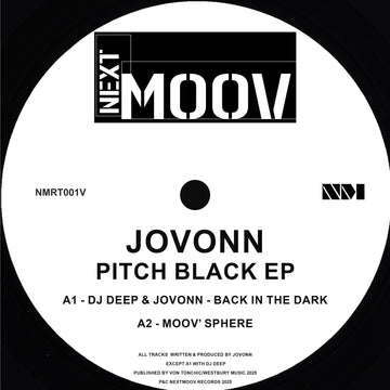 Jovonn - Pitch Black EP Vinly Record