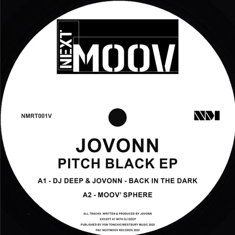 Jovonn - Pitch Black EP - Vinyl Record