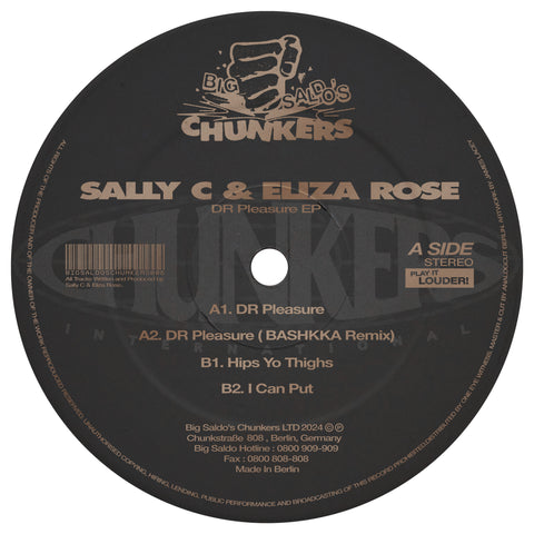 Sally C & Eliza Rose - DR Pleasure EP - Vinyl Record