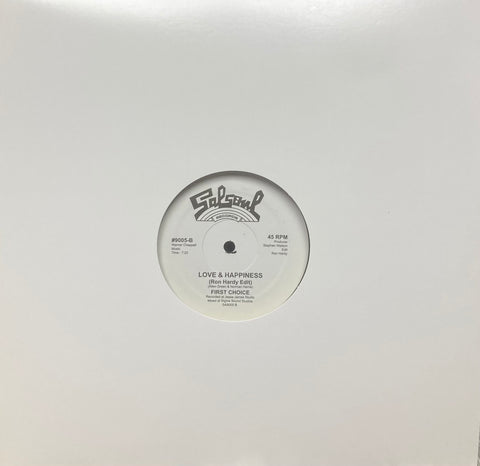 First Choice - Love & Happiness (Ron Hardy Edit) - Vinyl Record