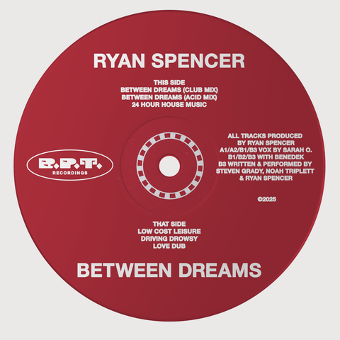 Ryan Spencer - Between Dreams - Vinyl Record