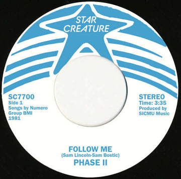 Artists Phase II Style Boogie Release Date 28 Jun 2024 Cat No. SC7700 Format 7