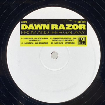 Dawn Razor - From Another Galaxy w/ Shed Remix Vinly Record