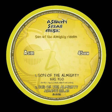 Ras Teo - Son Of The Almighty Riddim Artists Ras Teo Genre Reggae, Dub Release Date 15 Apr 2022 Cat No. ASM012 Format 10