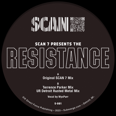 Scan 7 - The Resistance - Artists Scan 7 Genre Deep House, Detroit Release Date 7 Oct 2022 Cat No. S7-001MCM Format 12" Vinyl - Scan - Scan - Scan - Scan - Vinyl Record