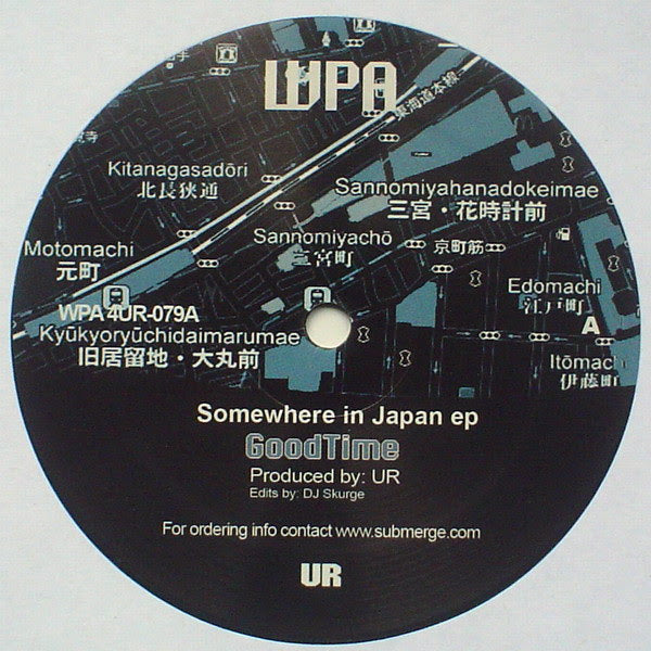 Underground Resistance - Somewhere In Japan EP