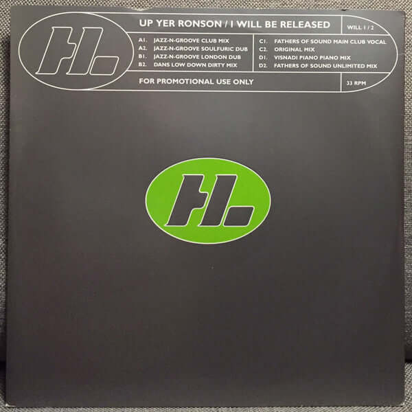 Up Yer Ronson - I Will Be Released Vinyl