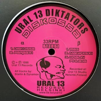 Ural 13 Diktators - Diskossa Vinyl