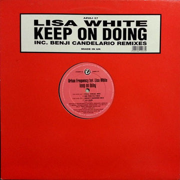Urban Frequency Feat. Lisa White - Keep On Doing Vinyl Vinly Record