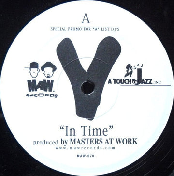 V - In Time Vinyl Vinly Record