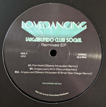 Vagabundo Club Social - Pambele Remixes Vinyl Vinly Record