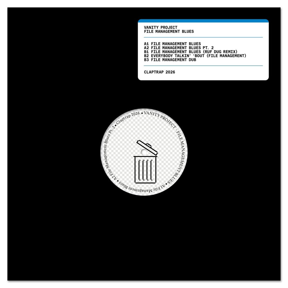 Vanity Project - File Management Blues (w/ Ruf Dug Remix) Vinyl