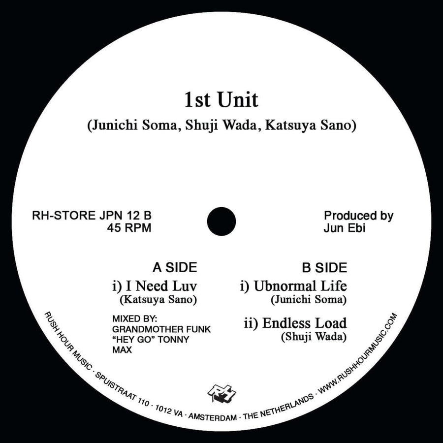 Various - 1st Unit: Underpass Records EP