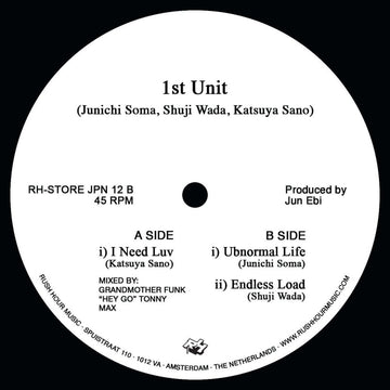 Various - 1st Unit: Underpass Records EP Vinyl Vinly Record