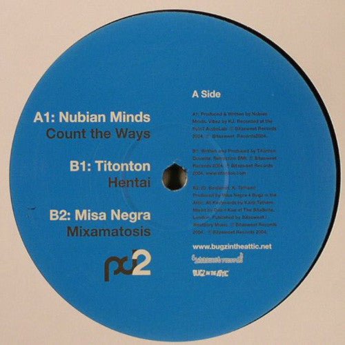 Various - Afronaught Presents PD2 Sampler Vinyl