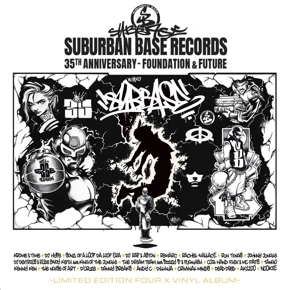 Various Artists - Suburban Base Records 35th Anniversary - Foundation & Future Vinyl