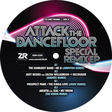 Various - Attack The Dancefloor Special Remix EP Vinyl Vinly Record