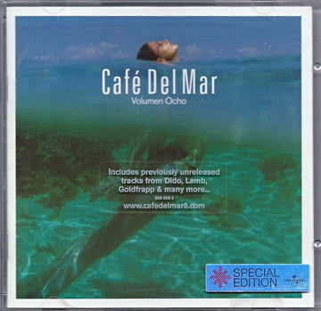 Various - Café Del Mar Volumen Ocho (CD) (CD) Vinyl Vinly Record