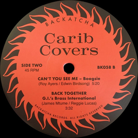 Various - Carib Covers EP Vinyl - Vinyl Record