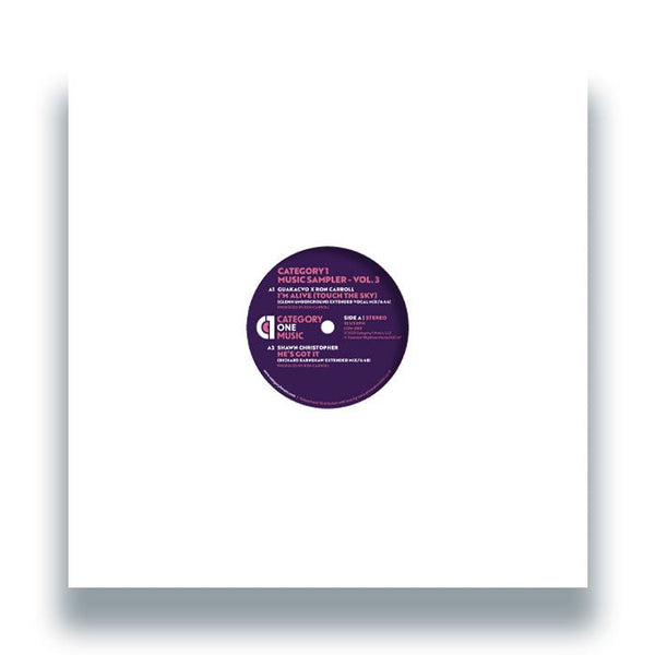 Various - Category 1 Music Sampler - Vol. 3 Vinyl