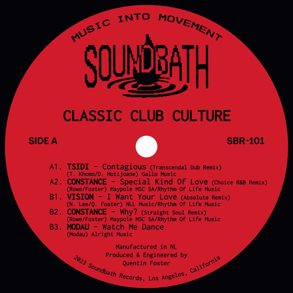 Various - Classic Club Culture EP Vinyl
