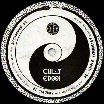Various - Cult Edits 001 Vinyl Vinly Record