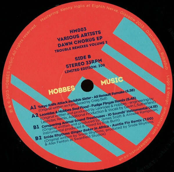 Various - Dawn Chorus EP (Trouble Remixes Volume II) Vinyl
