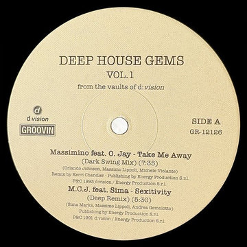 Various - Deep House Gems Vol. 1 Vinyl Vinly Record