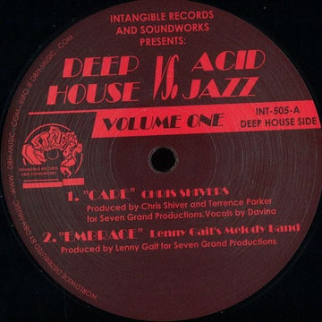 Various - Deep House Vs. Acid Jazz (Volume One) Vinyl Vinly Record
