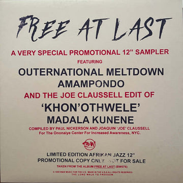 Various - Free At Last 12
