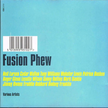 Various - Fusion Phew (CD) Vinyl Vinly Record
