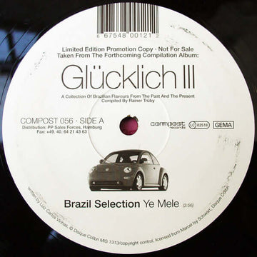 Various - Glücklich III EP Vinyl Vinly Record