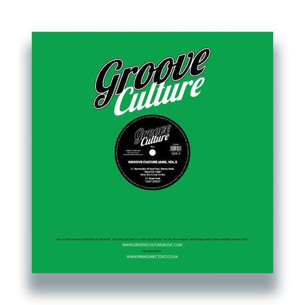 Various - Groove Culture Jams Vol.5 Vinyl