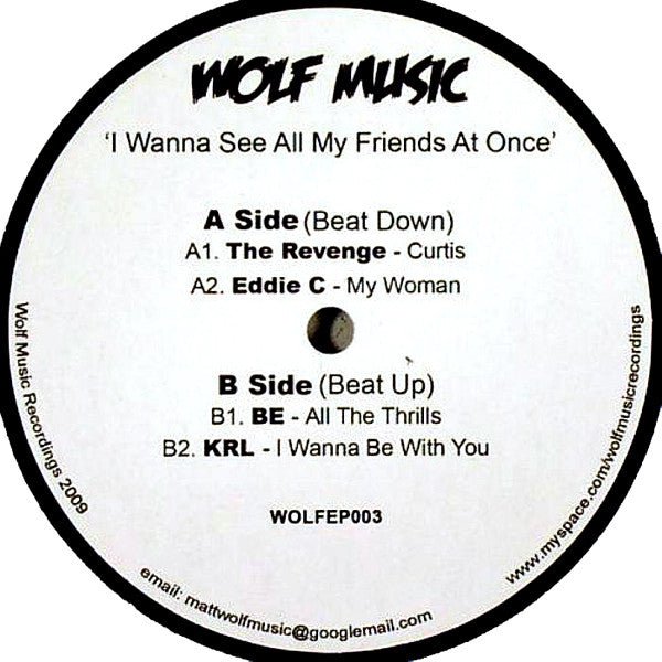 Various - I Wanna See All My Friends At Once Vinyl